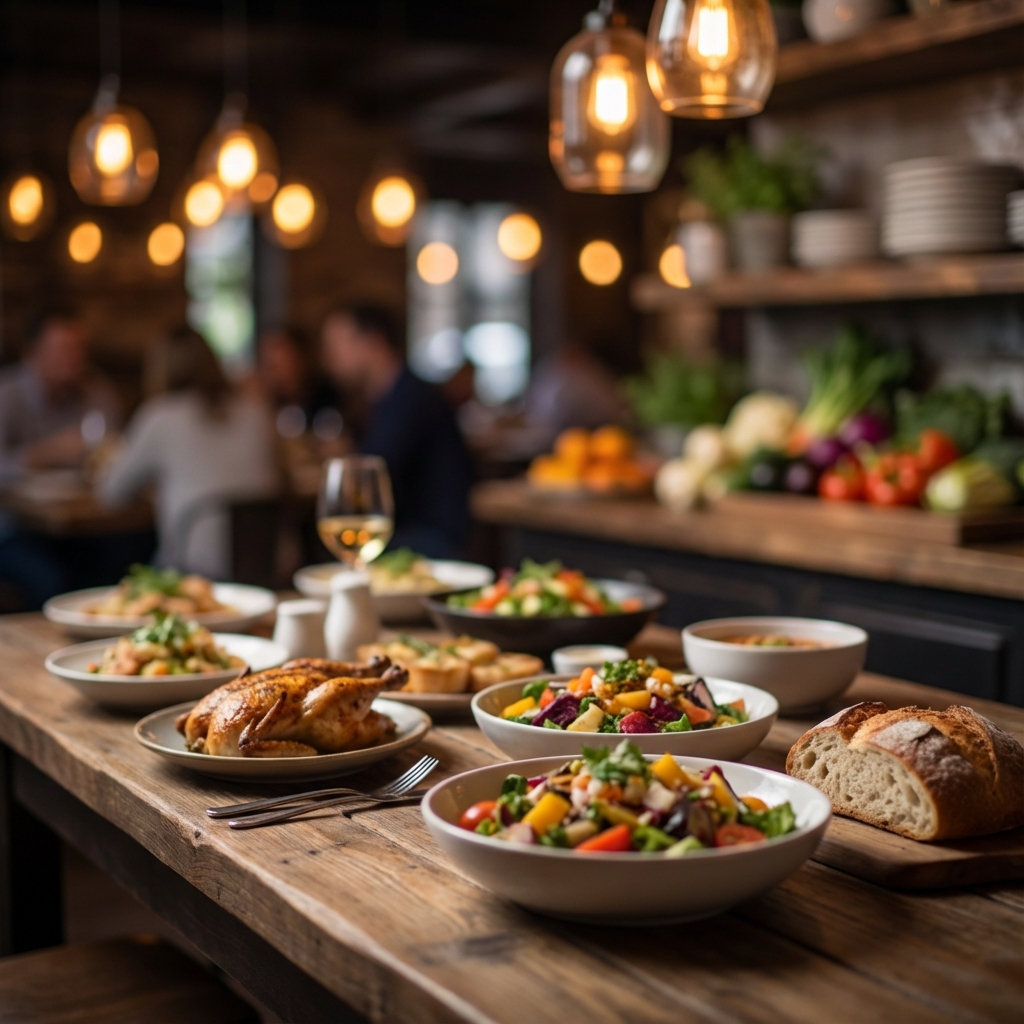 Restaurant background